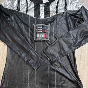 Disney Black and Silver Star Wars Costume Top